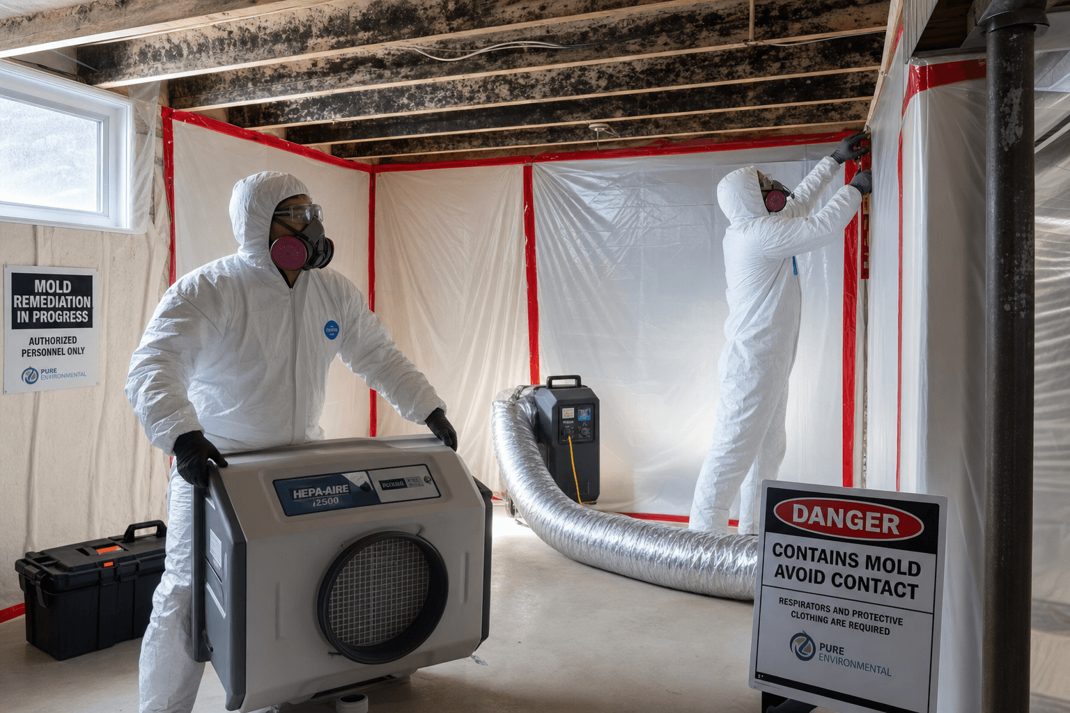 Saskatoon Mold Removal Pros mold remediation team — certified, insured, and available 24/7 across SK